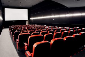 sala de cinema vazia