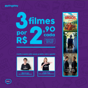 Pingplay em promoção