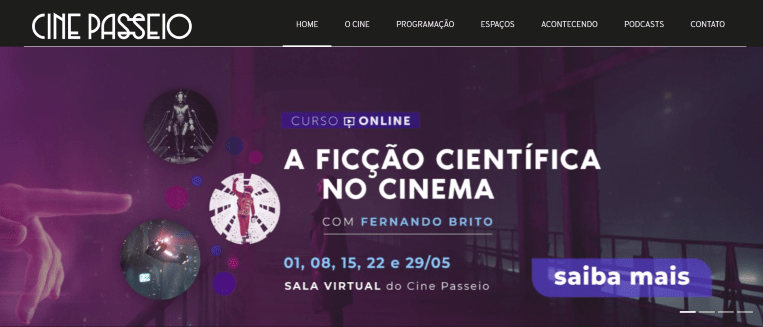 Cine Passeio: Curso A Ficção Científica no Cinema