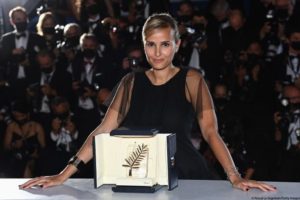 Julia Ducornau no Festival de Cannes de 2021