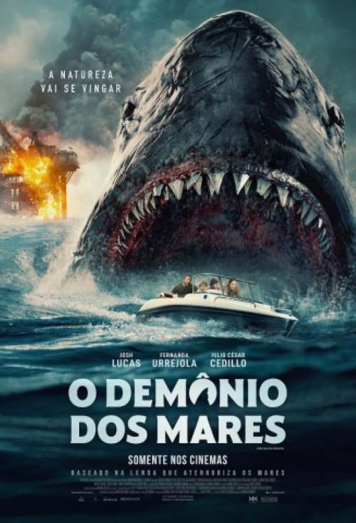 Poster do filme "O Demônio dos Mares"