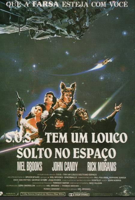 S.O.S. - Tem um Louco Solto no Espaço (poster do filme)