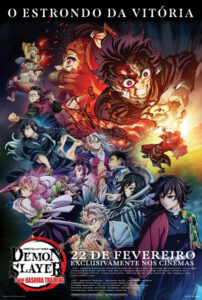 Poster do filme "Demon Slayer: Kimetsu no Yaiba - To the Hashira Training"
