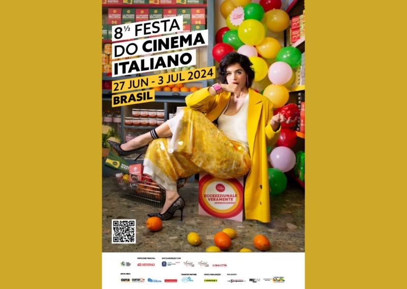 Cartaz do 8 1/2 Festa do Cinema Italiano 2024