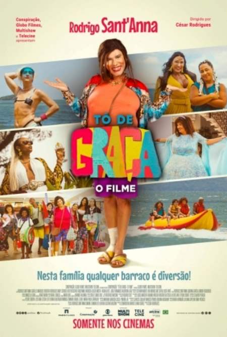 Poster de "Tô de Graça: O Filme"