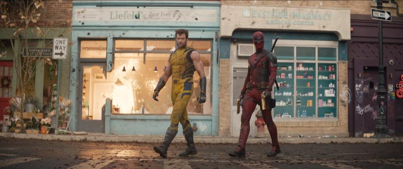 Cena do filme "Deadpool & Wolverine"