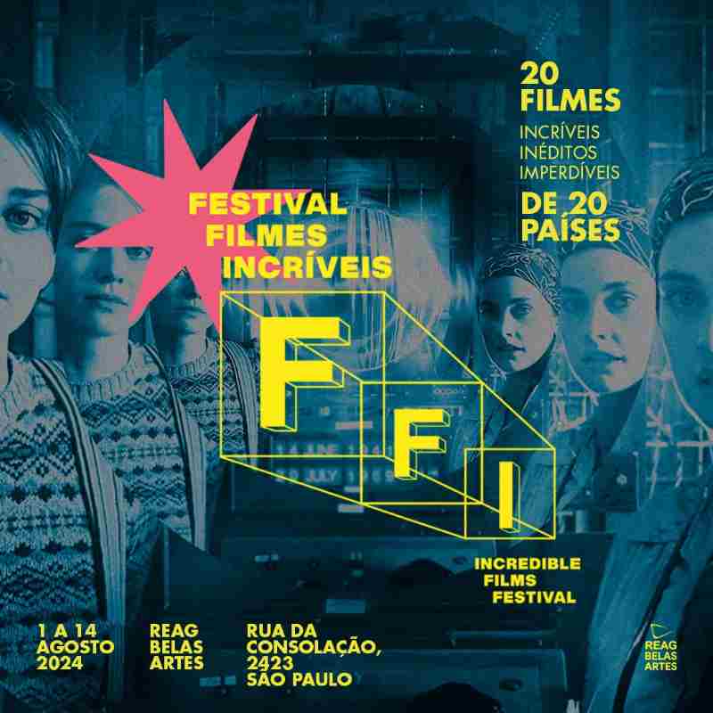 Cartaz do Festival Filmes Incríveis