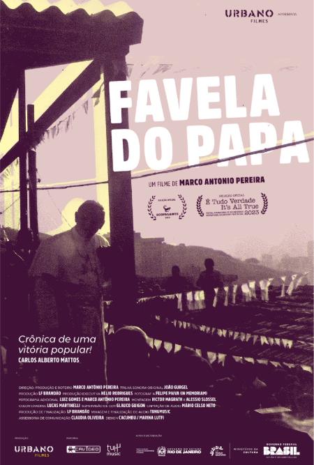 Poster do filme "Favela do Papa"