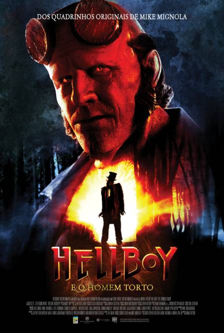 Poster do filme "Hellboy e o Homem Torto"