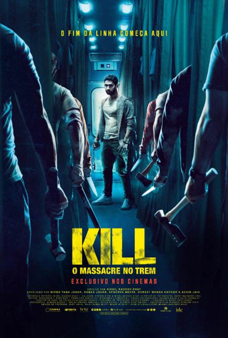 Poster do filme "Kill - O Massacre no Trem"