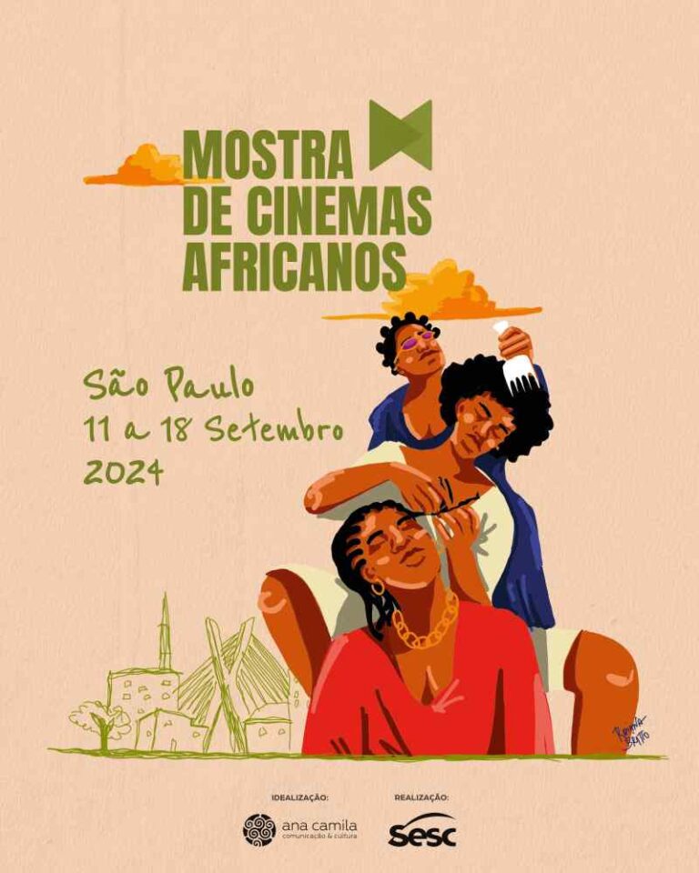 Cartaz da Mostra de Cinemas Africanos 2024
