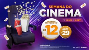 Banner da Semana do Cinema 2024 (divulgação)