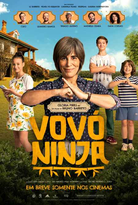 Poster do filme "Vovó Ninja"