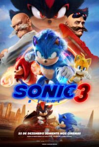 Poster de "Sonic 3: O Filme"