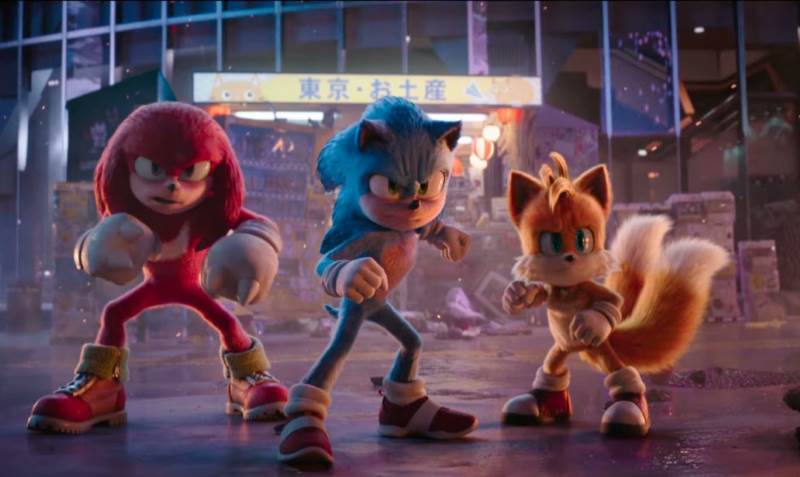 Cena de "Sonic 3: O Filme"