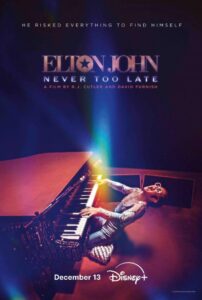 Poster de "Elton John: Never Too Late"