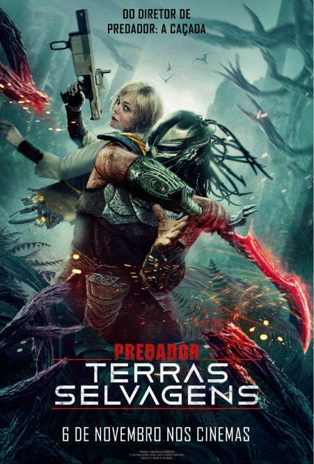 Poster de "Predador: Terras Selvagens"