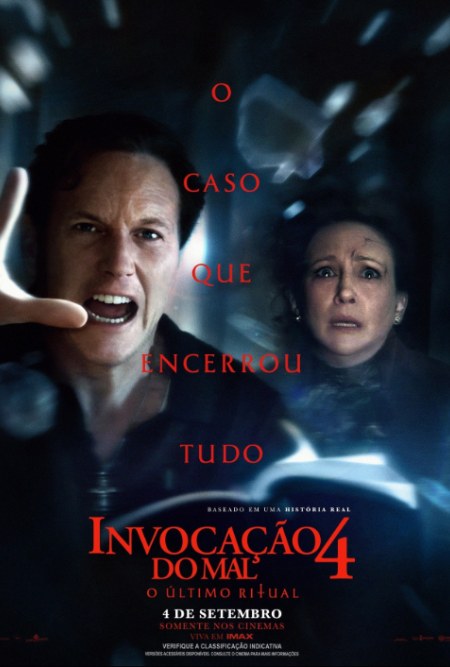 Poster de "Invocação do Mal 4: O Último Ritual" (divulgação/Warner Bros)