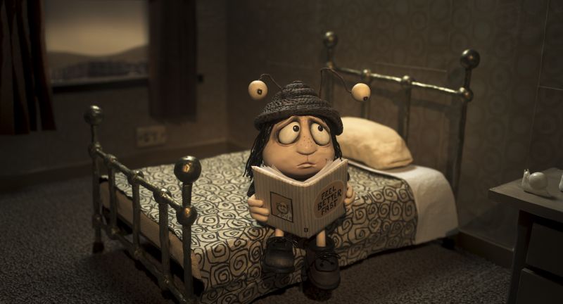 Cena do filme "Memórias de um Caracol" (divulgação)