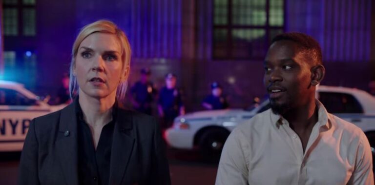 Rhea Seehorn e Aml Ameen em "O Plano Perfeito 2"