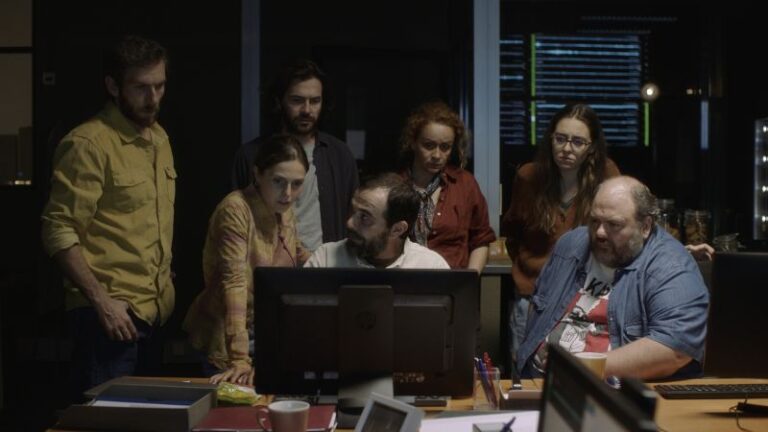 Cena do filme "Terremoto em Lisboa"