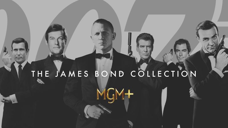 A coleção 007-James Bond na MGM+ (divulgação)