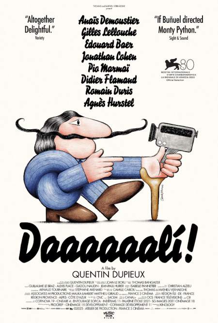 Poster do filme "Daaaaaali!" (divulgação)