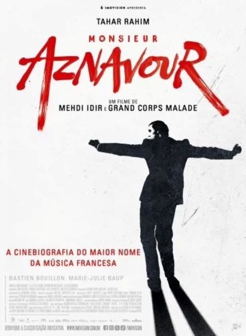 Poster de "Monsieur Aznavour" (divulgação)