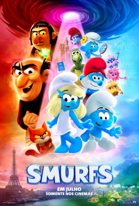Poster de "Smurfs" (2025)