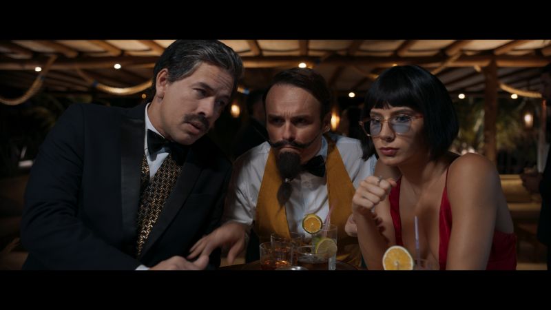 Edmilson FIlho, Gustavo Falcão e Alana Ferri em "CIC - Central de Inteligência Cearense" (divulgação/Paris)