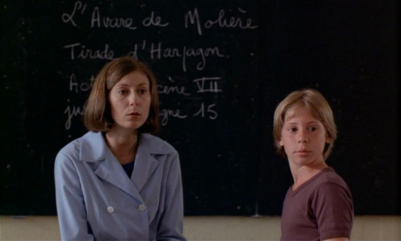 Chantal Mercier e Georges Desmouceaux em “Na Idade da Inocência”