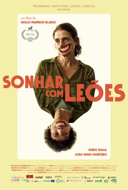 Poster de "Sonhar com Leões" (divulgação/Pandora Filmes)