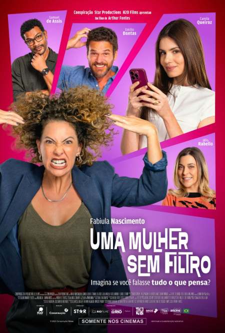 Poster de "Uma Mulher Sem Filtros" (divulgação/H20 Filmes)