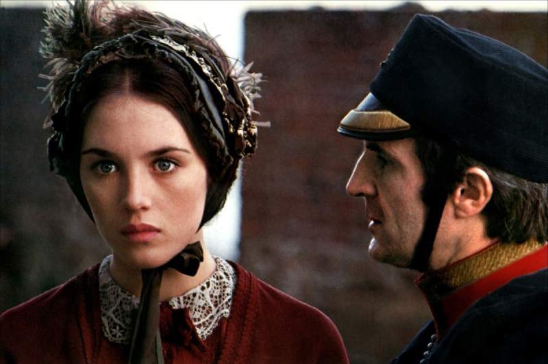 Isabelle Adjani e François Truffaut em "A Historia de Adèle H."