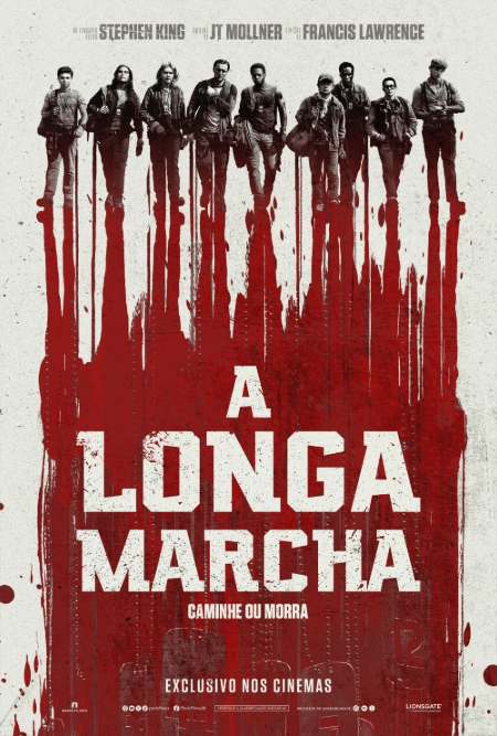 Poster de "A Longa Marcha" (divulgação/Paris Filmes)