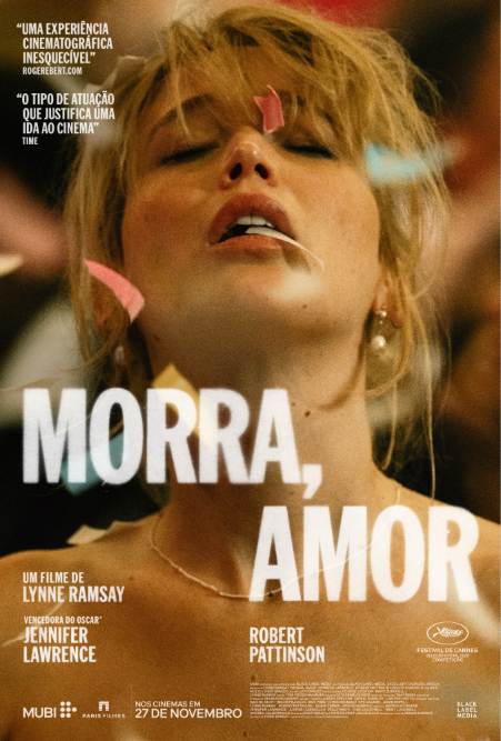 Poster de "Morra, Amor" (divulgação/MUBI)
