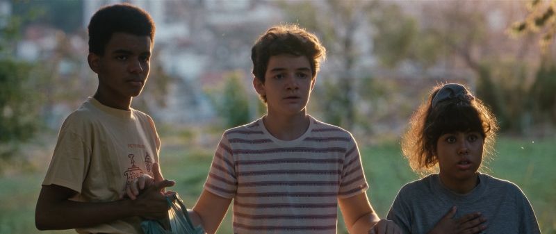 Daniel Victor, Matheus Sampaio e Tatiana Costa em "O Último Episódio" (divulgação)