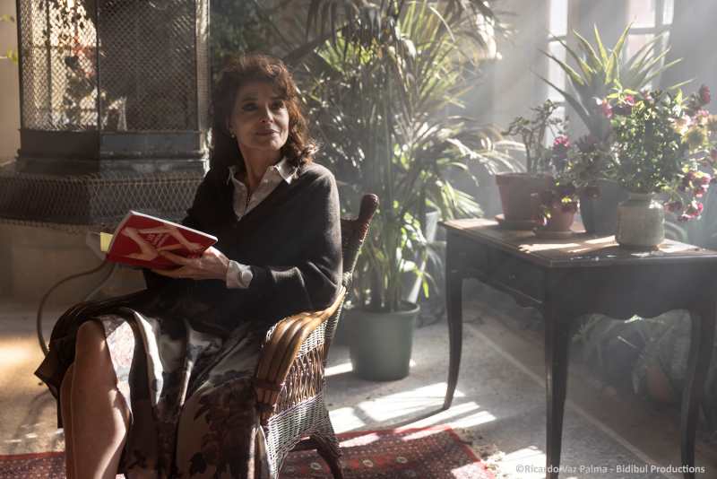 Fanny Ardant em "Sr. Blake ao seu Dispor" (divulgação: Mares Filmes /crédito: Ricardo Vaz Palma)