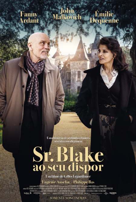 Poster de "Sr. Blake ao seu Dispor" (divulgação: Mares Filmes /crédito: Ricardo Vaz Palma)