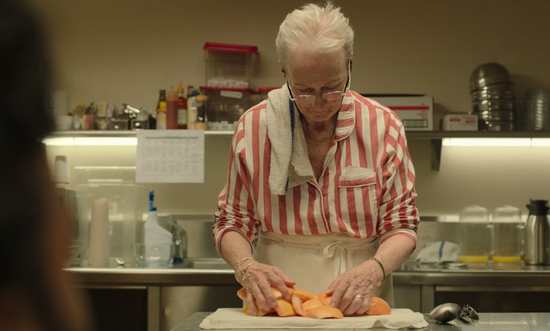 Kathleen Chalfant em "Toque Familiar" (divulgação/Imovision)