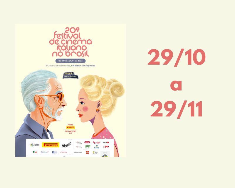 20º Festival de Cinema Italiano no Brasil (divulgação)