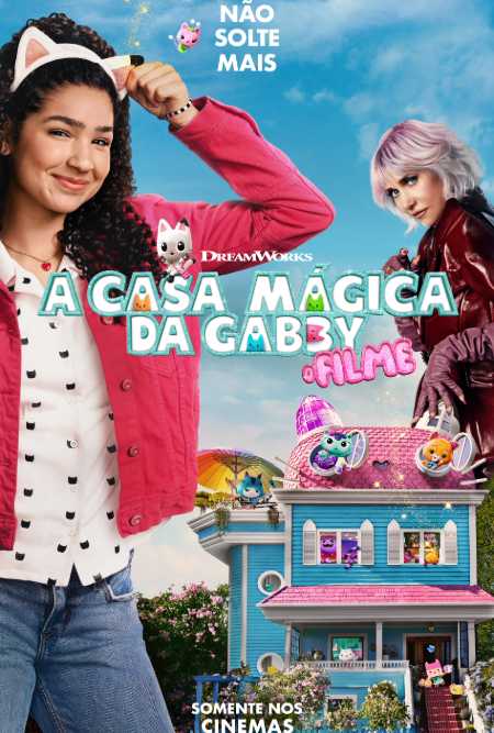 Poster de "A Casa Mágica da Gabby: O Filme" (divulgação/Universal)