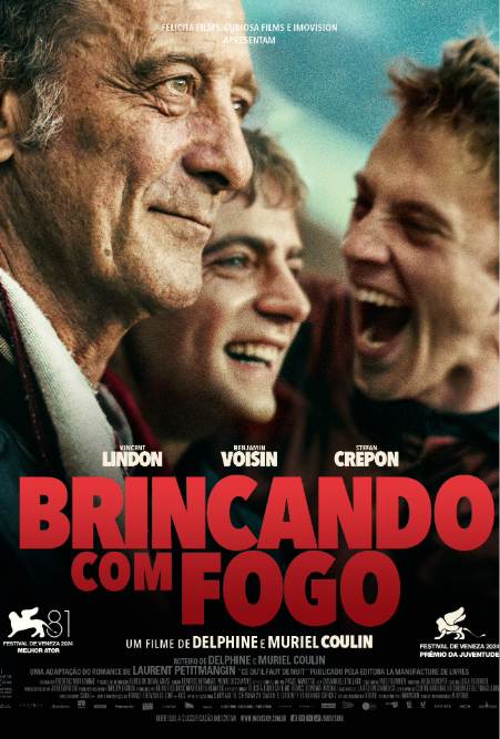 Poster de "Brincando com o Fogo" (divulgação/Imovision)