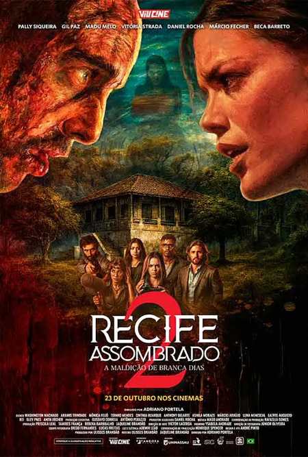 Poster de "Recife Assombrado 2" (divulgação/Pandora Filmes)