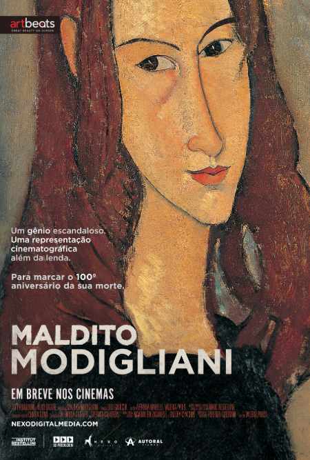 Poster de "Maldito Modigliani" (divulgação/Autoral Filmes)