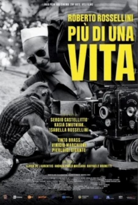 Cartaz de "Roberto Rossellini, Mais que uma Vida"