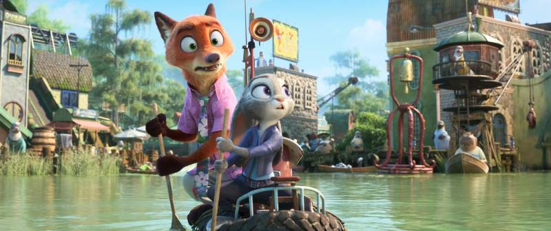 Cena de "Zootopia 2" (divulgação)
