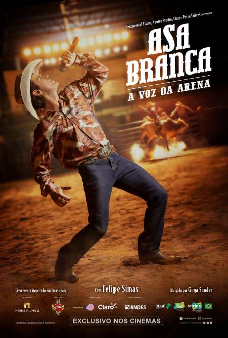 Poster de "Asa Branca - A Voz da Arena" (divulgação/Paris)