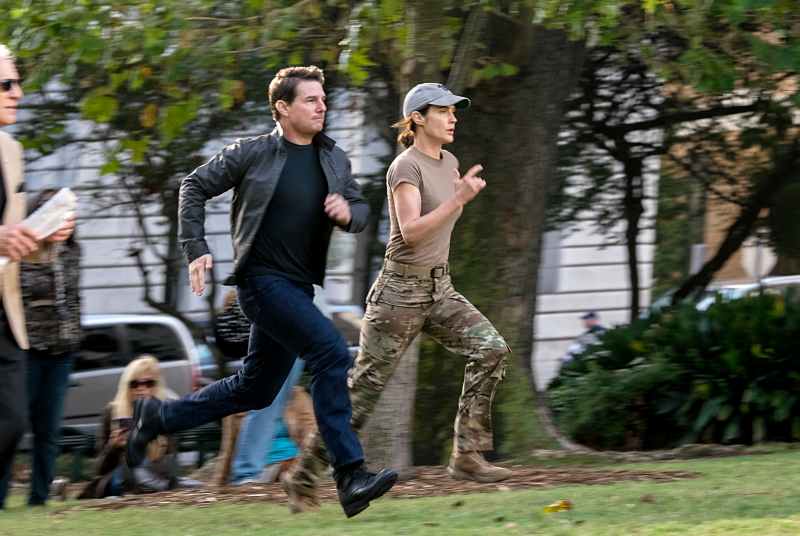 Tom Cruise e Cobie Smulders em "Jack Reacher: Sem Retorno"