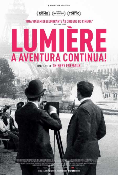 Cartaz de "Lumière! A Aventura Continua" (divulgação/Imovision)